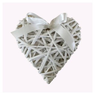 Διακοσμητική καρδιά μπαμπού 01.000.416